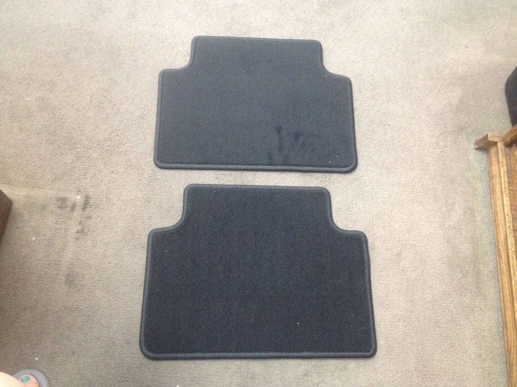 Jaguar OEM Floor Mat Set of 2- BLACK