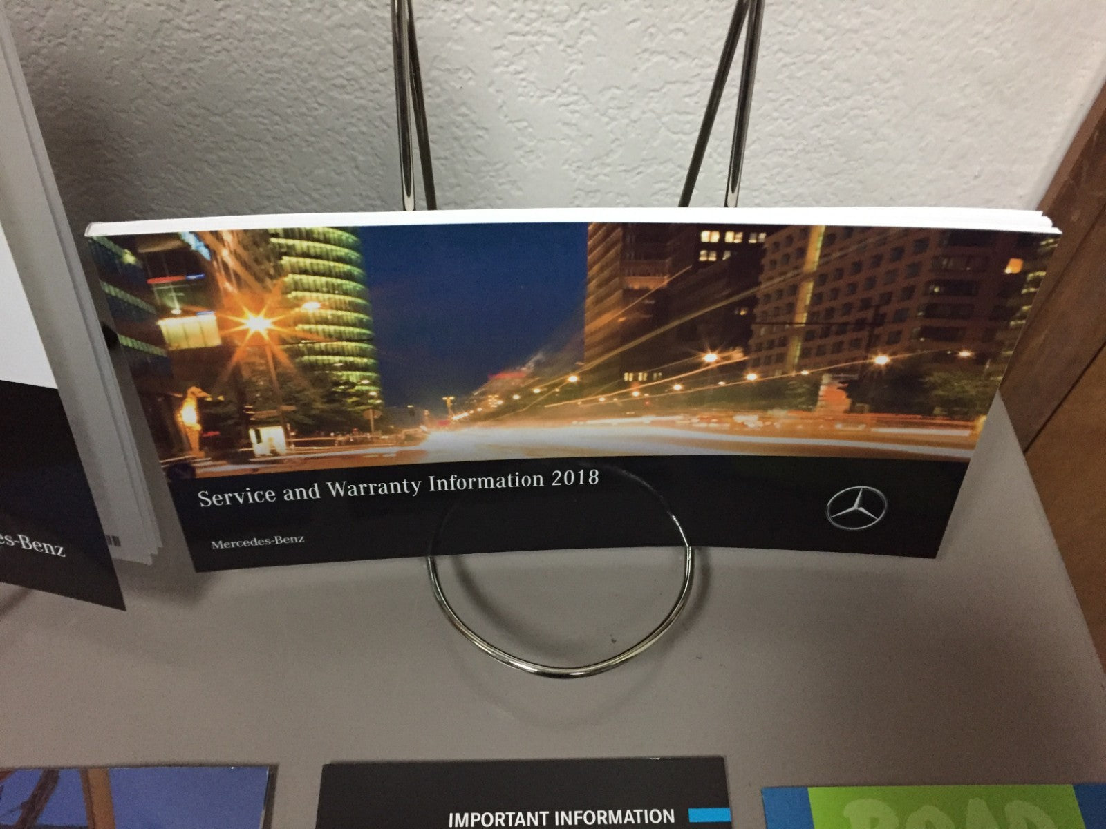 2018 Mercedes-Benz C-Class Coupe Genuine OEM Owner's Manual Set w/Mercedes Case