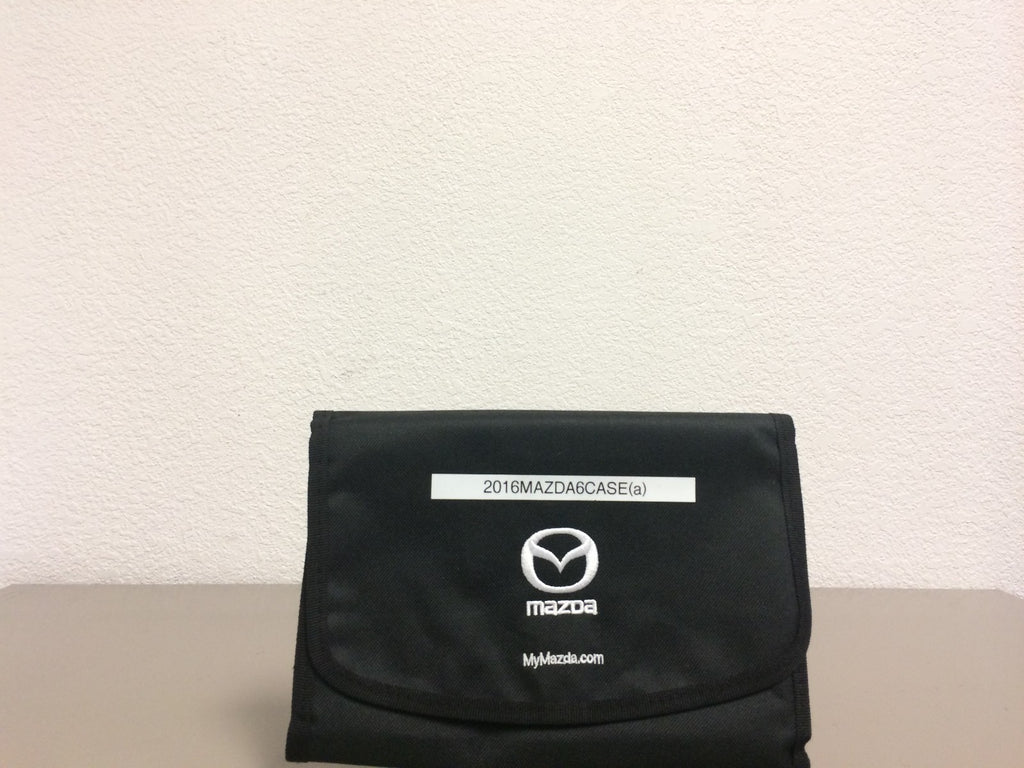 2016 Mazda 6 Genuine OEM Owner's Manual Set with Mazda Case--Free Shipping!