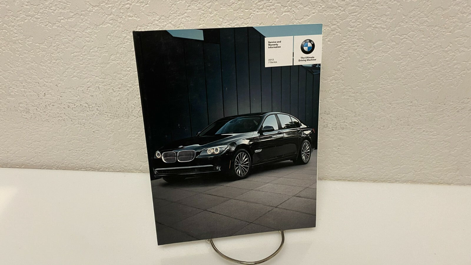 2013 BMW 7 Series 740i Li 750i 760Li xDrive OEM Owner's Manual w/Case