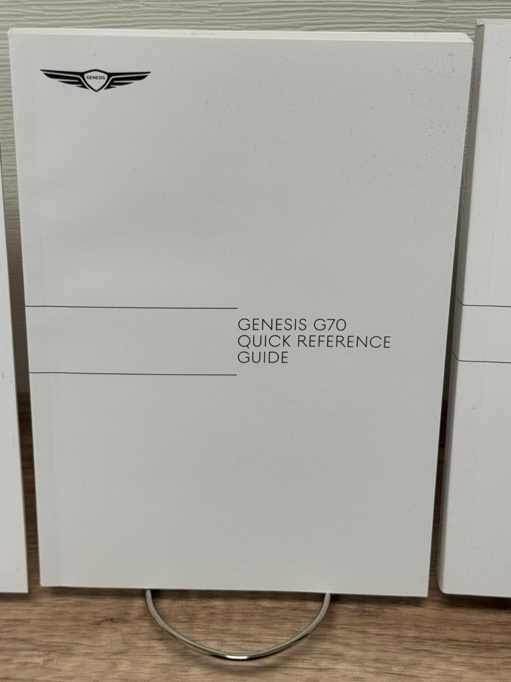 2025 Genesis G70 Genuine OEM Owner's Manual Set w/Protective Case