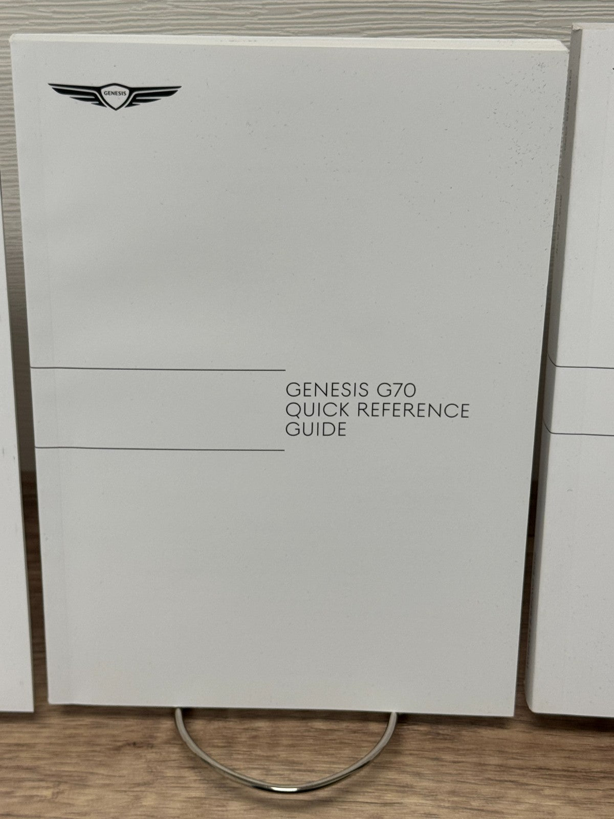 2025 Genesis G70 Genuine OEM Owner's Manual Set w/Protective Case