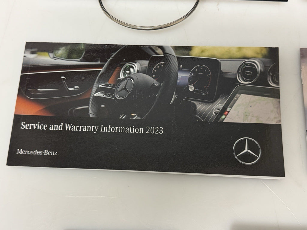 2023 Mercedes-Benz GLB Genuine OEM Owner's Manual Set w/Mercedes Case