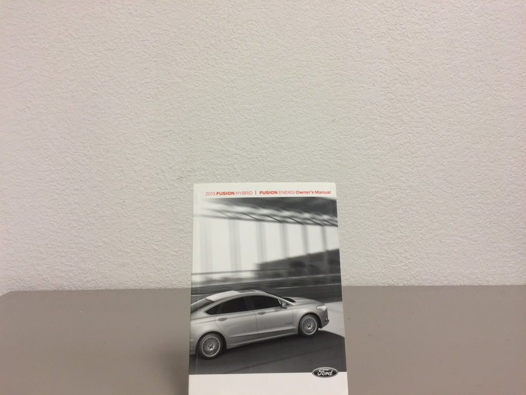 2013 Ford Fusion Hybrid & Fusion Energi Genuine OEM Owner's Manual Set w/Case