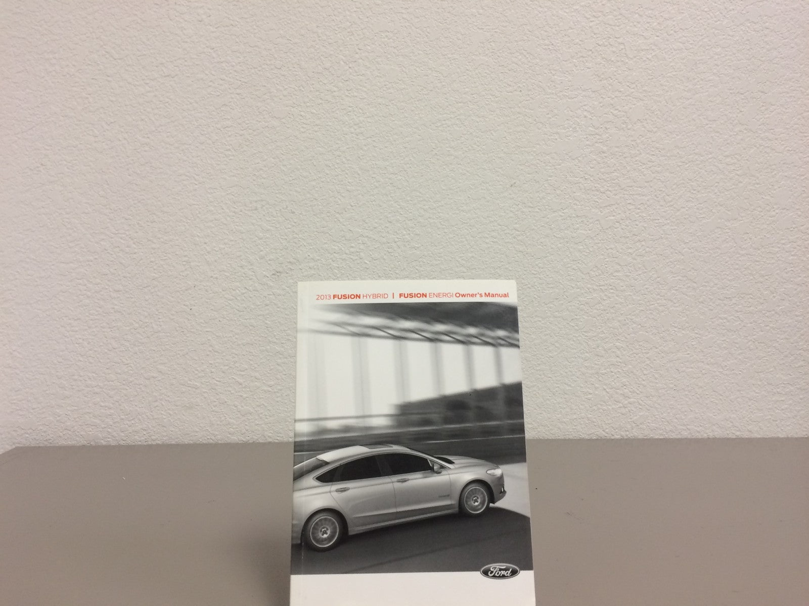 2013 Ford Fusion Hybrid & Fusion Energi Genuine OEM Owner's Manual Set w/Case