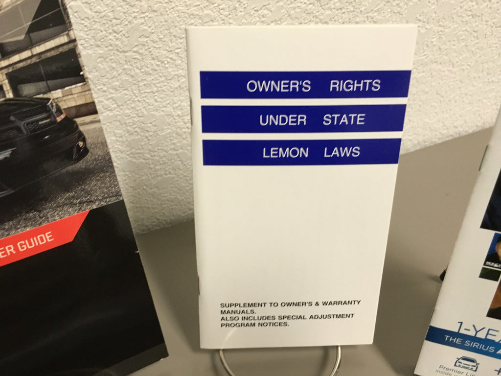 2014 Dodge Avenger Genuine OEM Owner's Manual - Fast Free Shipping