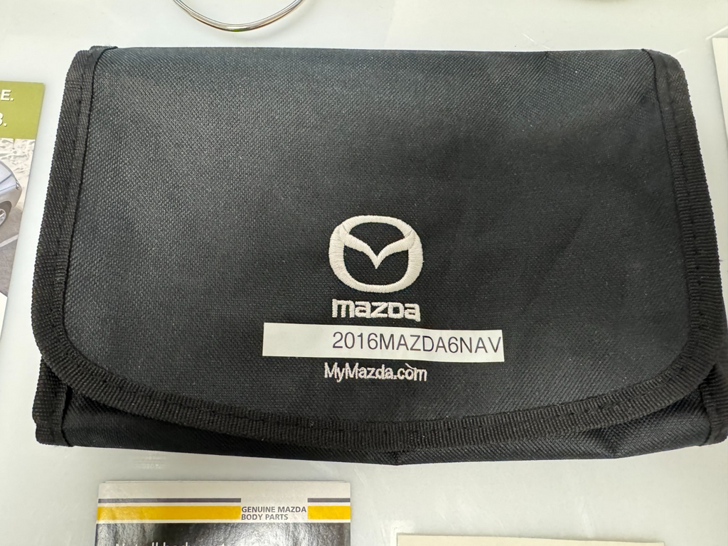 2016 Mazda 6 Genuine OEM Owner's Manual Set with Navigation Manual & Mazda Case
