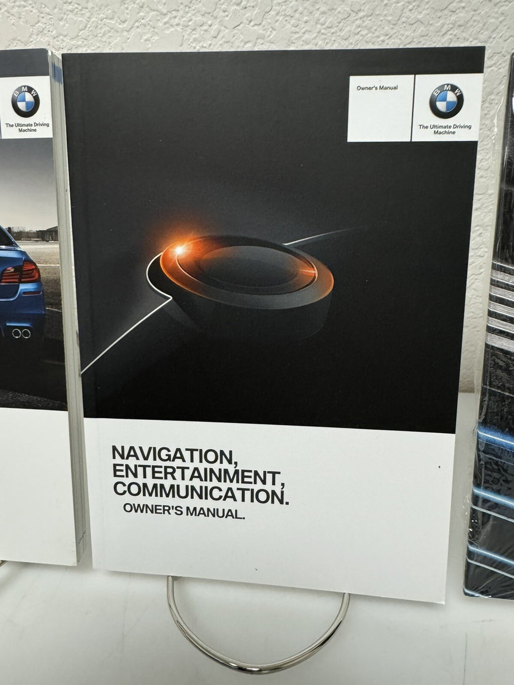 2013 BMW M5 Sedan Genuine OEM Owner's Manual Set w/Navigation and BMW "M" Case