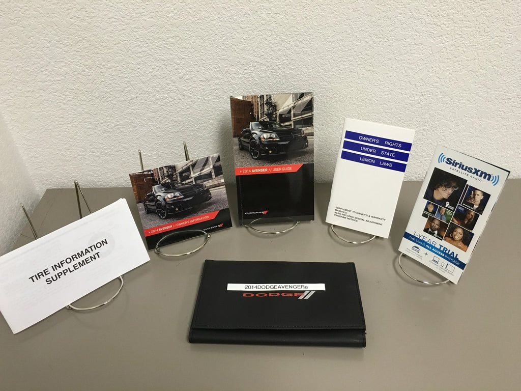 2014 Dodge Avenger Genuine OEM Owner's Manual - Fast Free Shipping