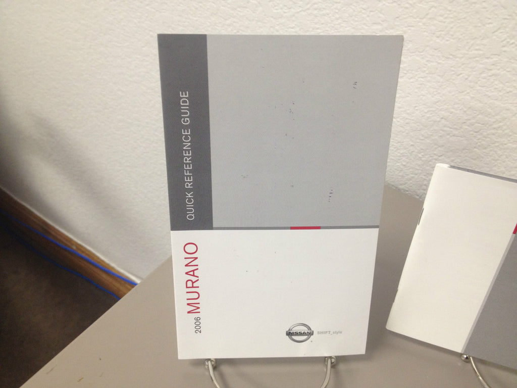 2006 Nissan Murano Genuine OEM Owner's Manual Set with Case--Fast Free Shipping