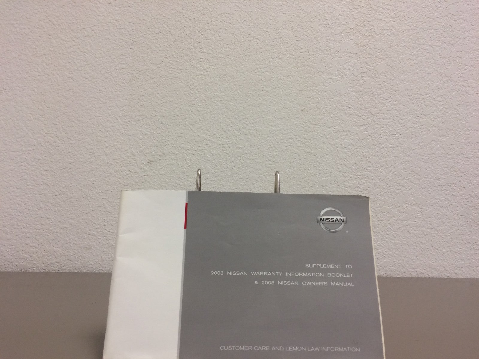 2008 Nissan Versa Genuine OEM Owner's Manual Set w/Nissan Case--Free Shipping!