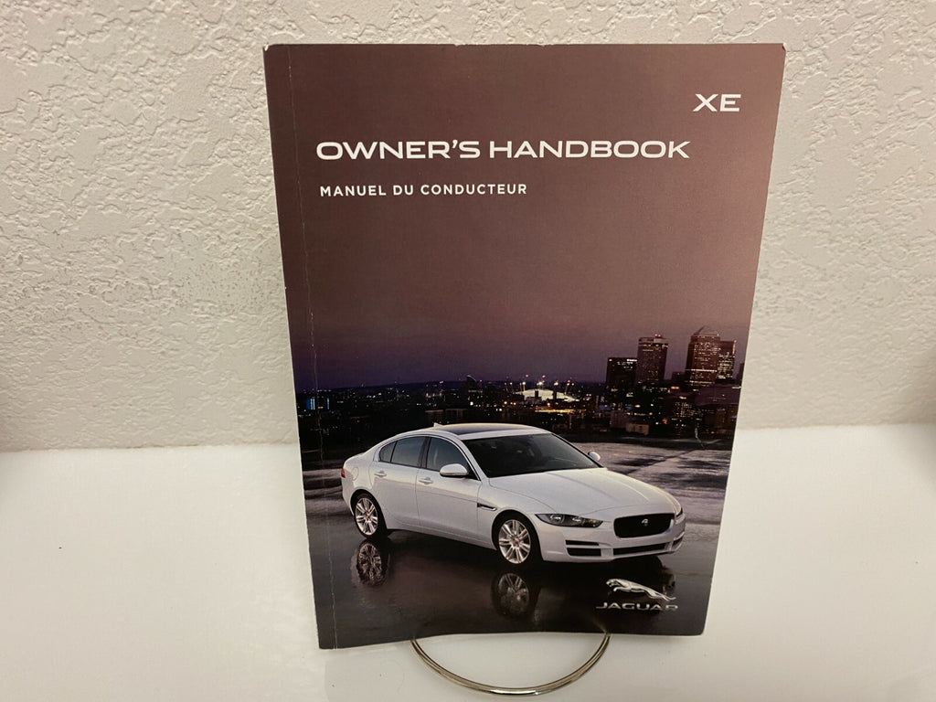 2017 Jaguar XE Genuine OEM Owner's Manual Set with Jaguar Case--Free Shipping!!!