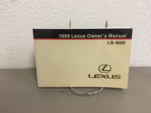 1999 Lexus LS 400 Genuine OEM Owner's Manual Set w/ Lexus Case-Free Shipping