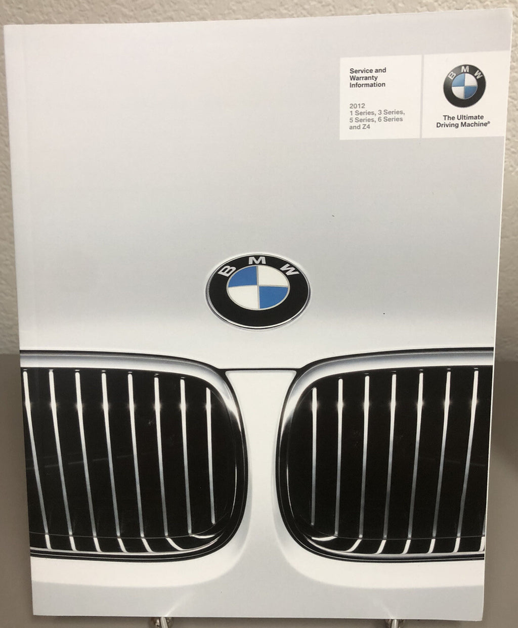 2012 BMW 5-Series Sedan 528i 535i 550i xDrive OEM Owner's Manual Set w/BMW Case