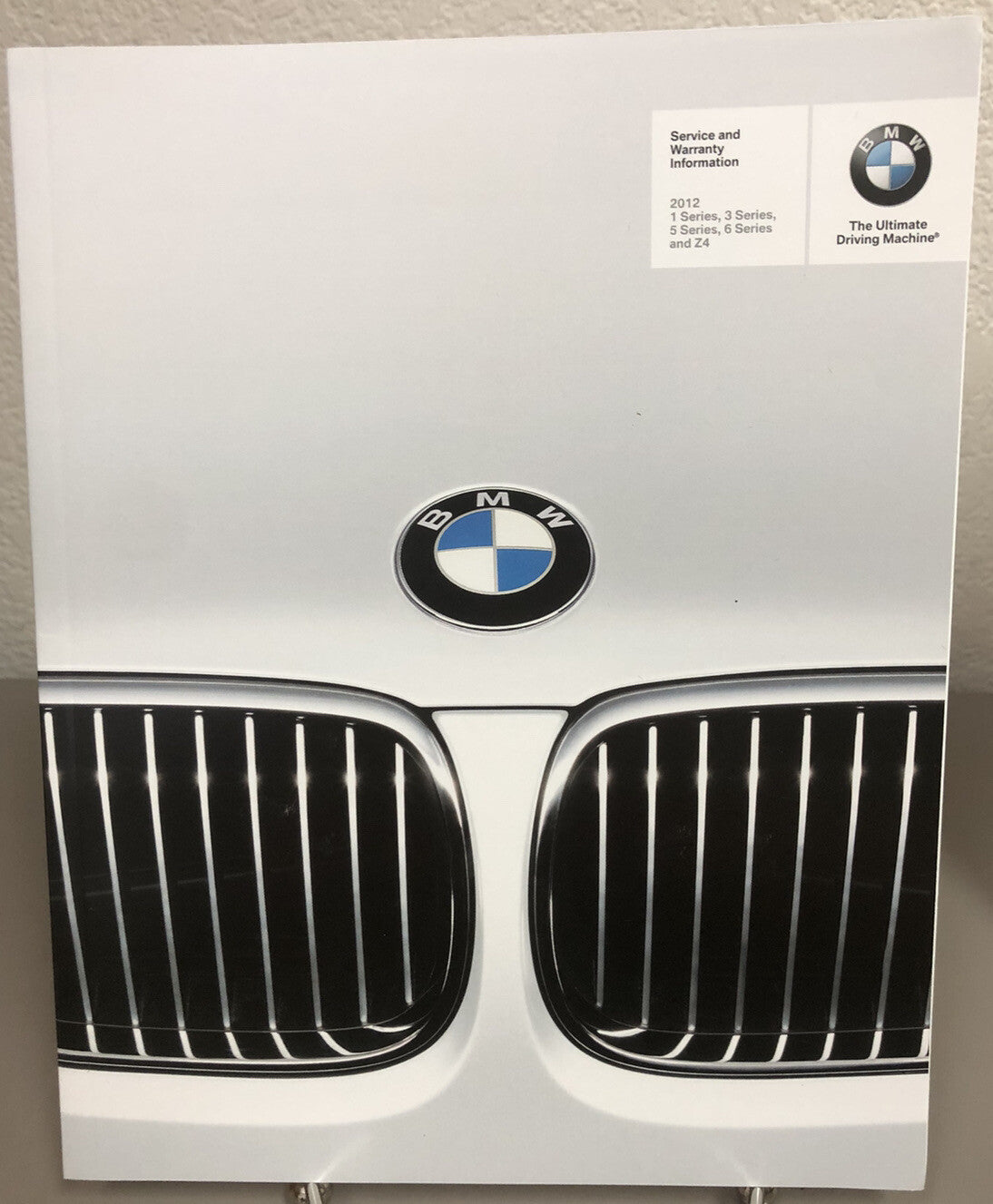 2012 BMW 5-Series Sedan 528i 535i 550i xDrive OEM Owner's Manual Set w/BMW Case