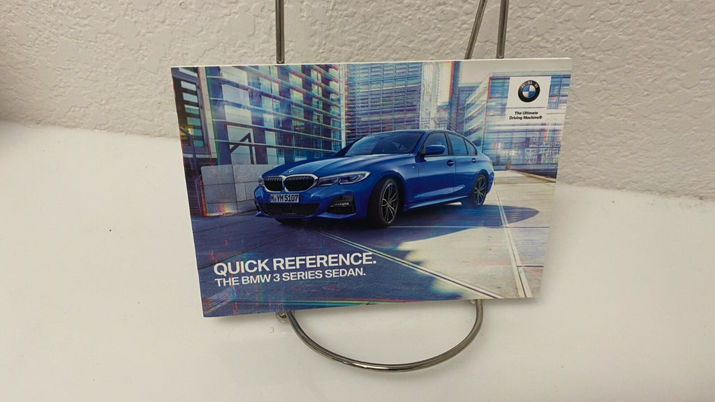 2020 BMW 3-Series Sedan OEM Owner's Manual 330i 340i xDrive 3 Series Limousine