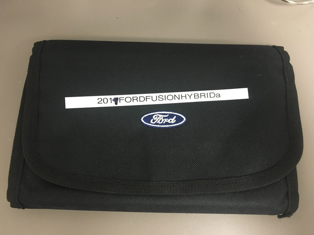 2014 Ford Fusion Hybrid Fusion Energi Genuine OEM Owner's Manual w/Case