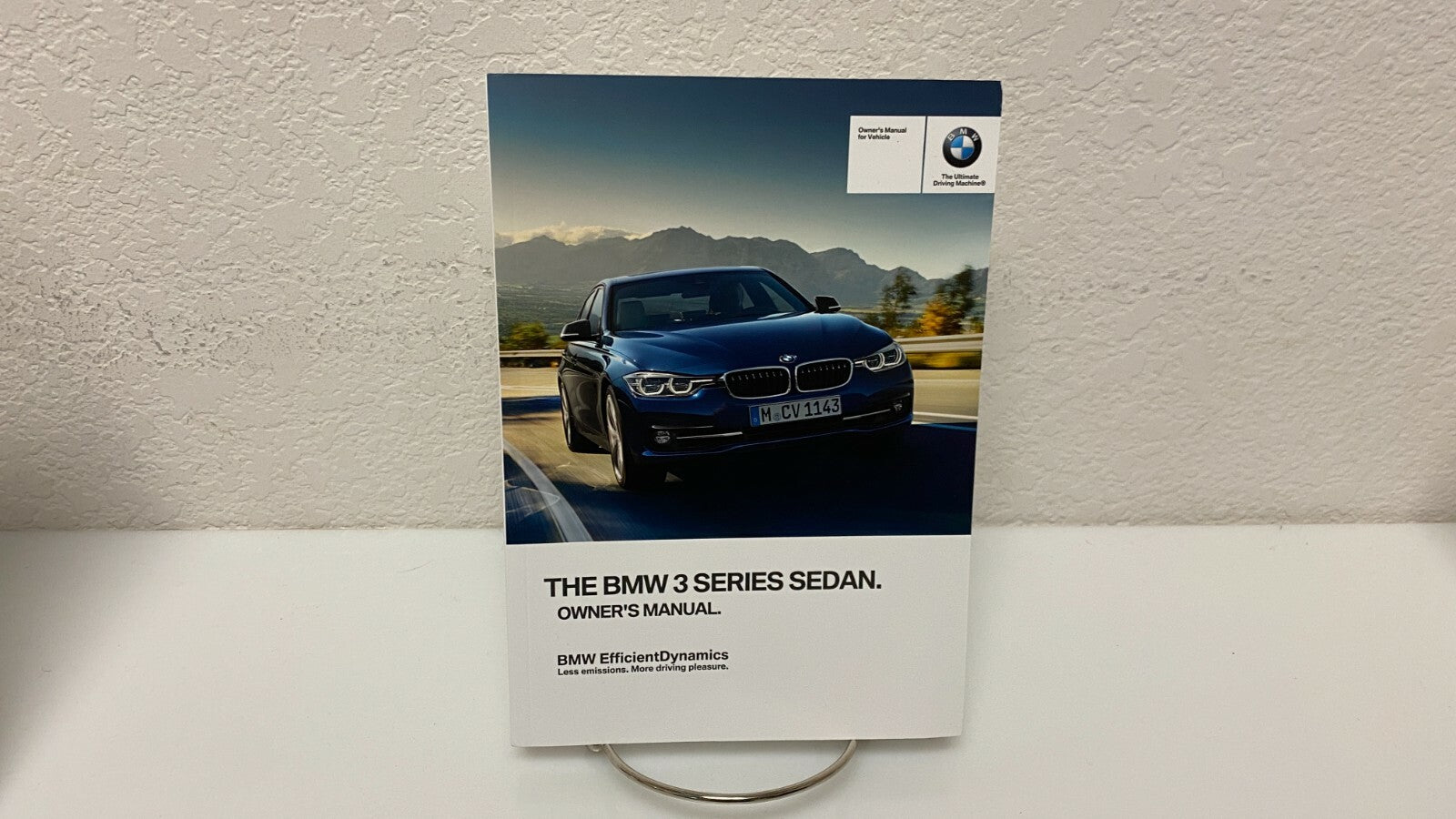 2016 BMW 3-Series Sedan OEM Owner's Manual Set for 320i 328i 328d 340i xDrive