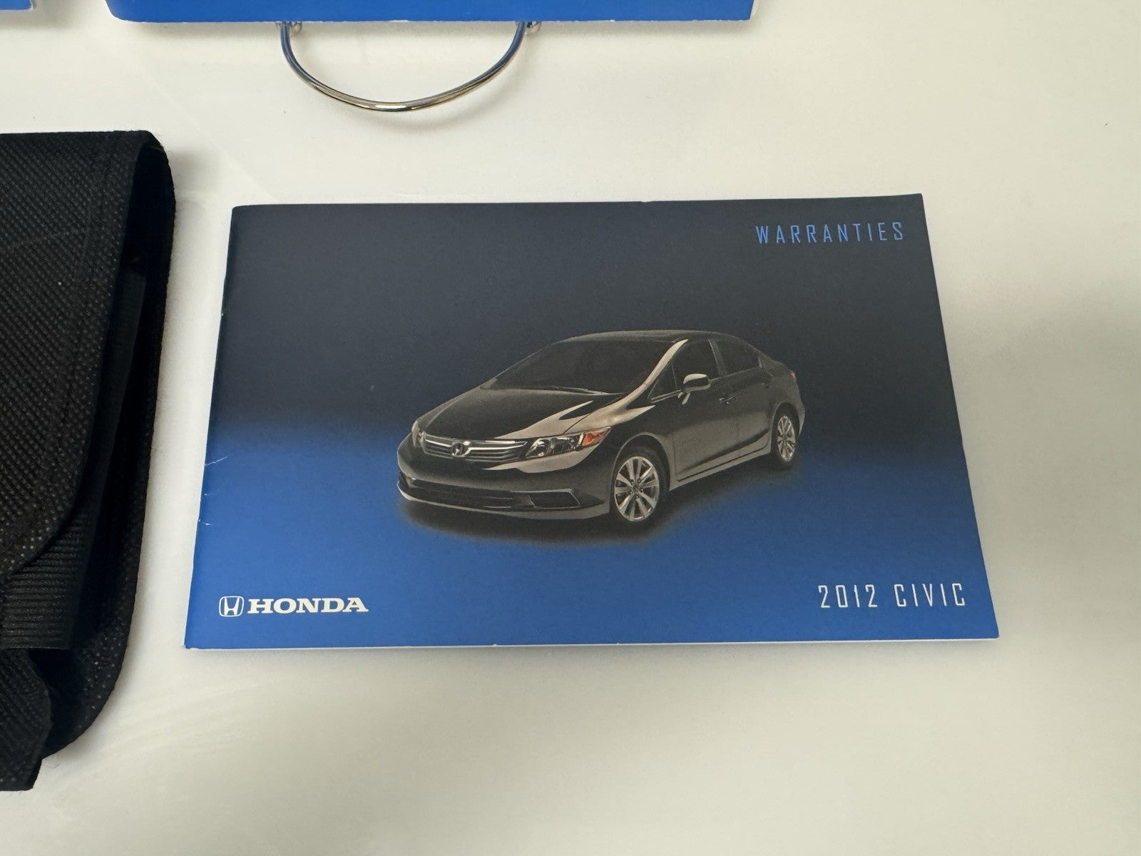 2012 Honda Civic Sedan Genuine OEM Owner's Manual Set w/Case