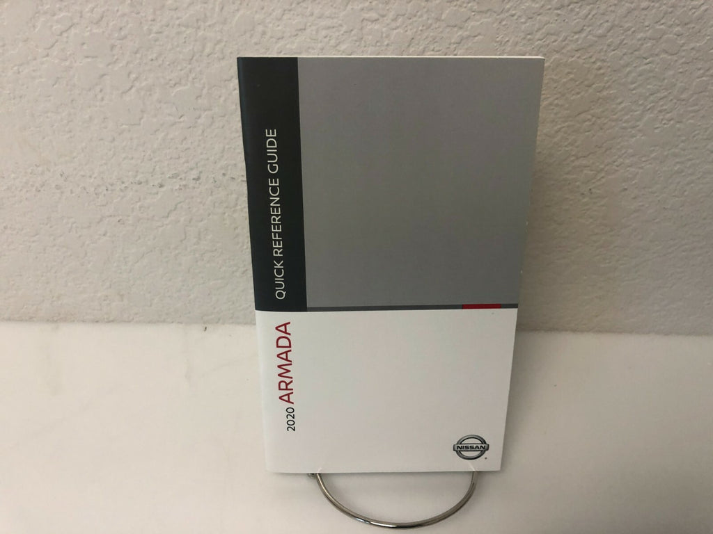 2020 Nissan Armada Genuine OEM Owner's Manual & Case with FREE SHIPPING !