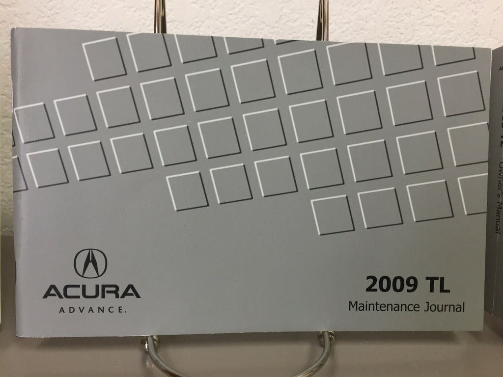 2009 Acura TL Genuine OEM Owner's Manual Set w/Acura Case--Free Shipping!!!