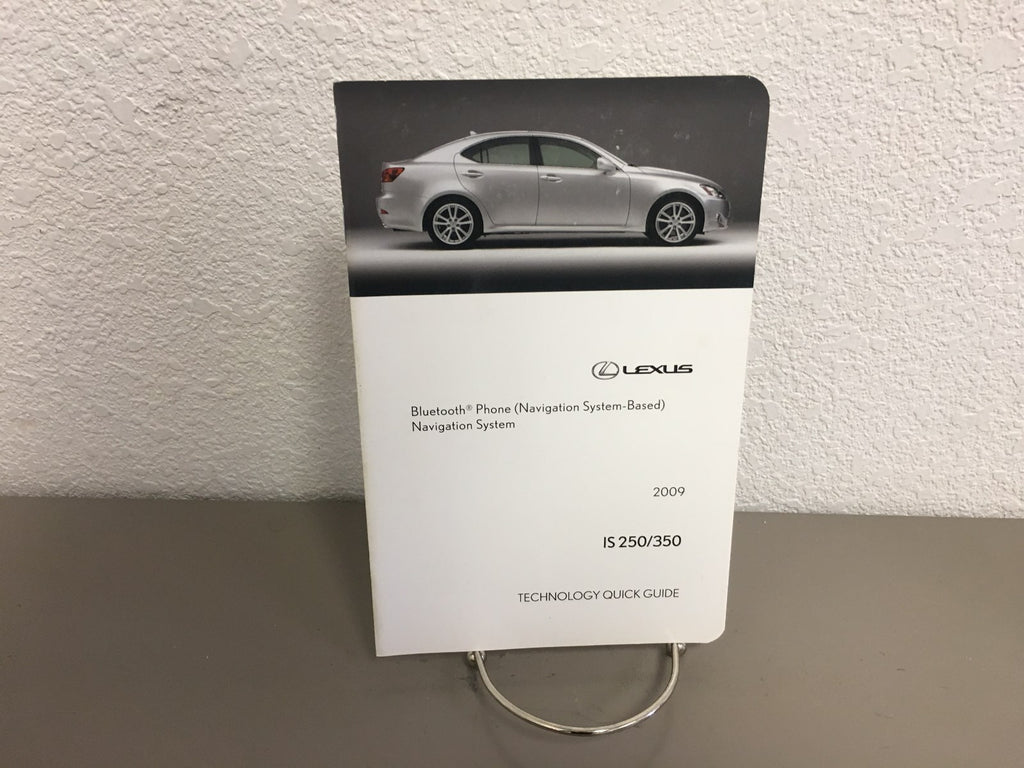 2009 Lexus IS 350 Genuine OEM Owner's Manual Set w/Lexus Case-Free Shipping