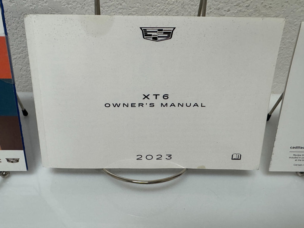 2023 Cadillac XT6 Genuine OEM Owner's Manual w/Case & Free Shipping!