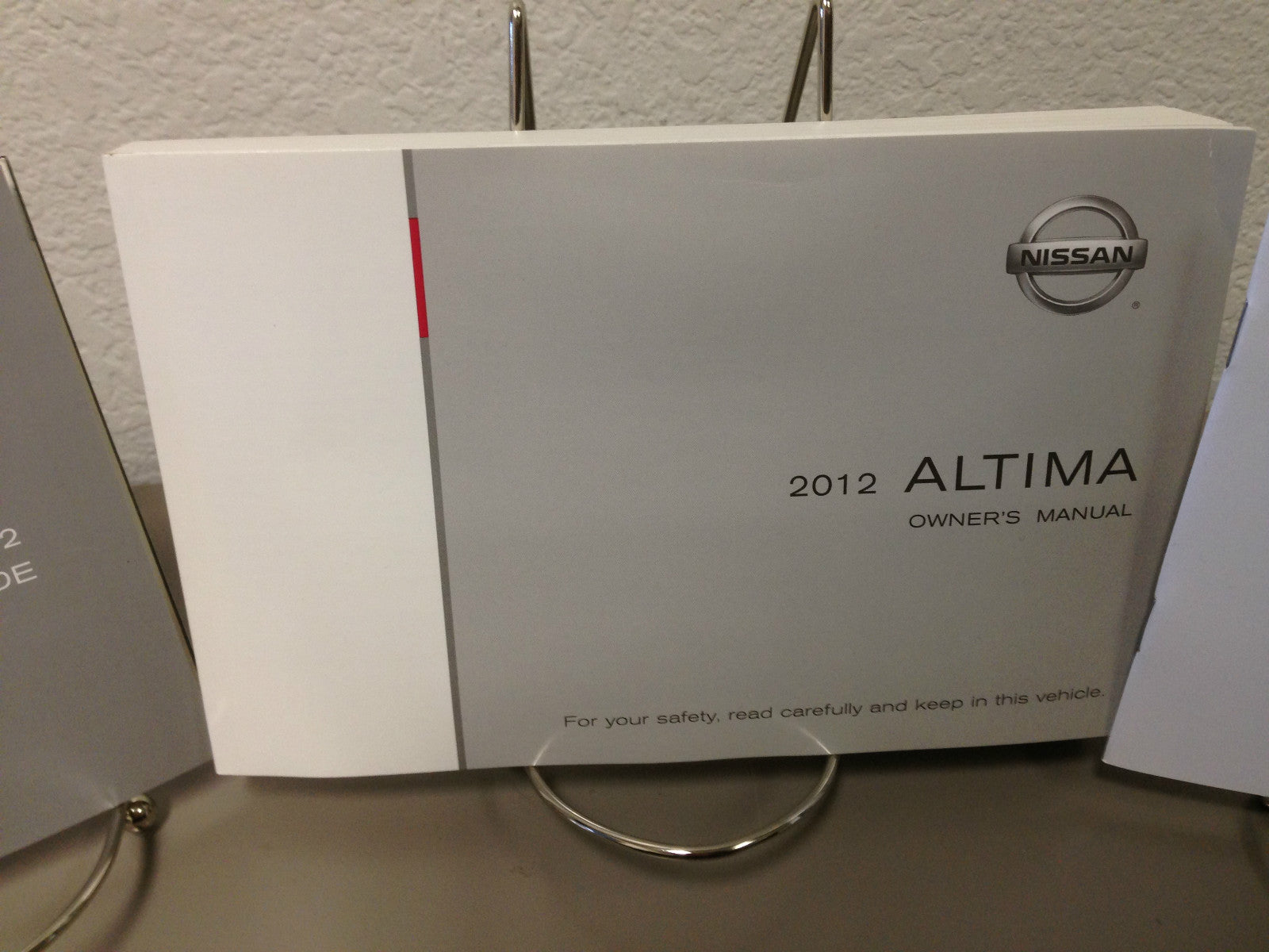 2012 Nissan Altima Genuine OEM Owner's Manual w/Supplemental Manuals & Case