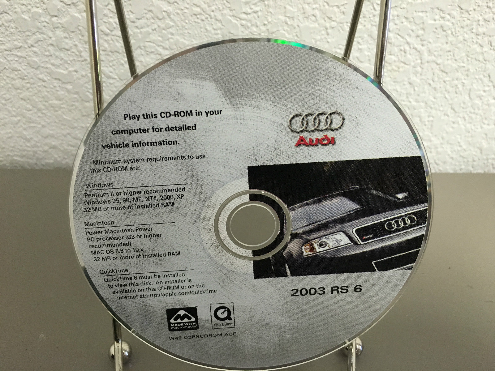 02 03 04 Audi Allroad A6 S6 RS6 A8 A8 L S8 TT Navigation CD Set W531237002