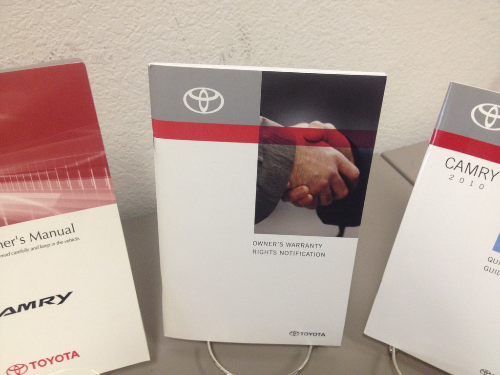 2010 Toyota Camry Genuine OEM Owner's Manual Set with Case--Free Shipping!