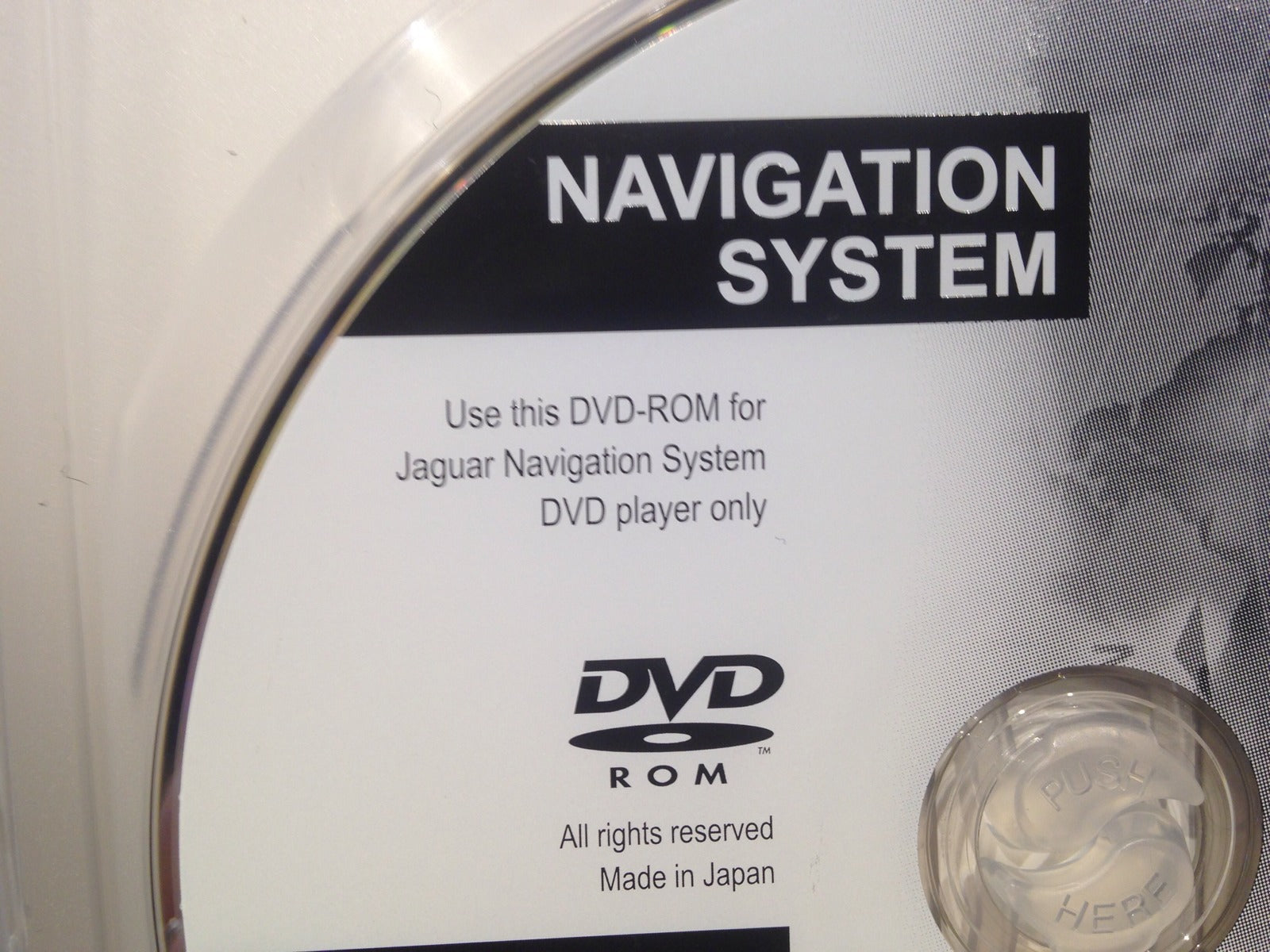Jaguar XF XK XKR Navigation DVD 6W83-10E898-BD Map 2007-2008 East & West 2 Discs