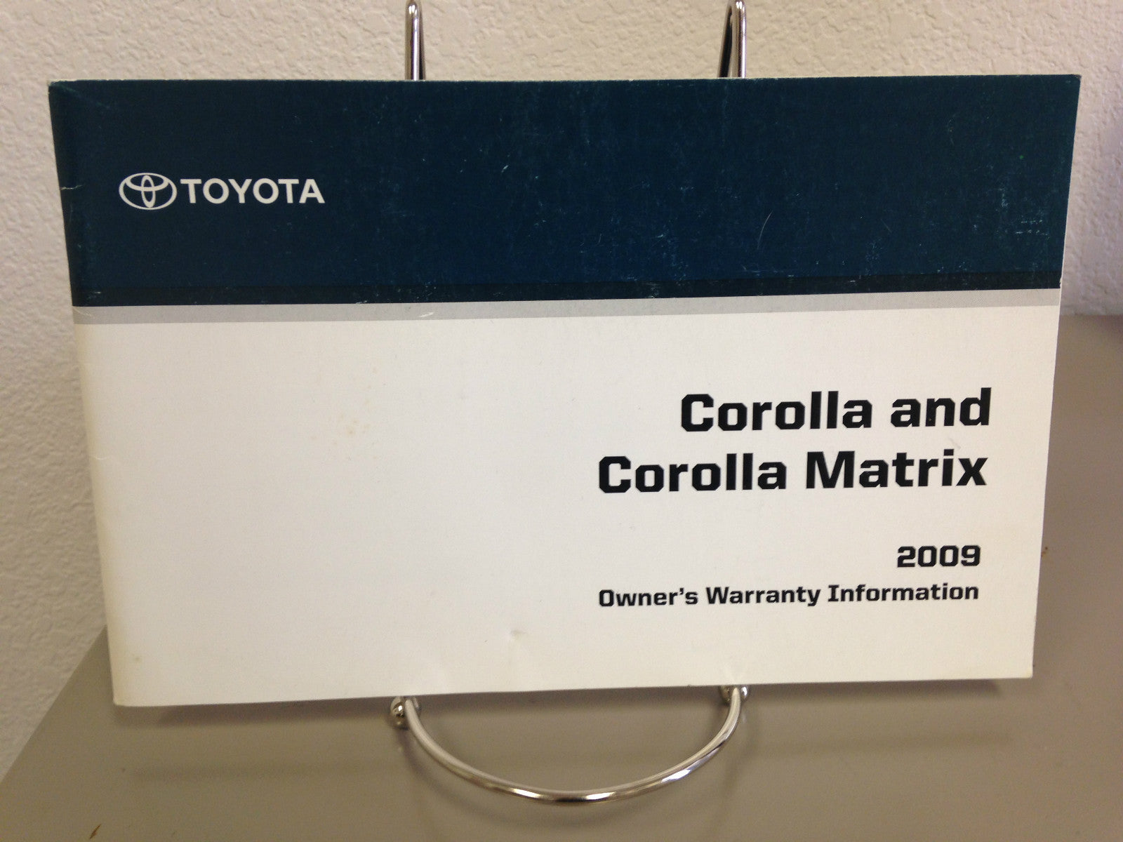 2009 Toyota Corolla OEM Owner's Manual w/ Supplements - Free Shipping
