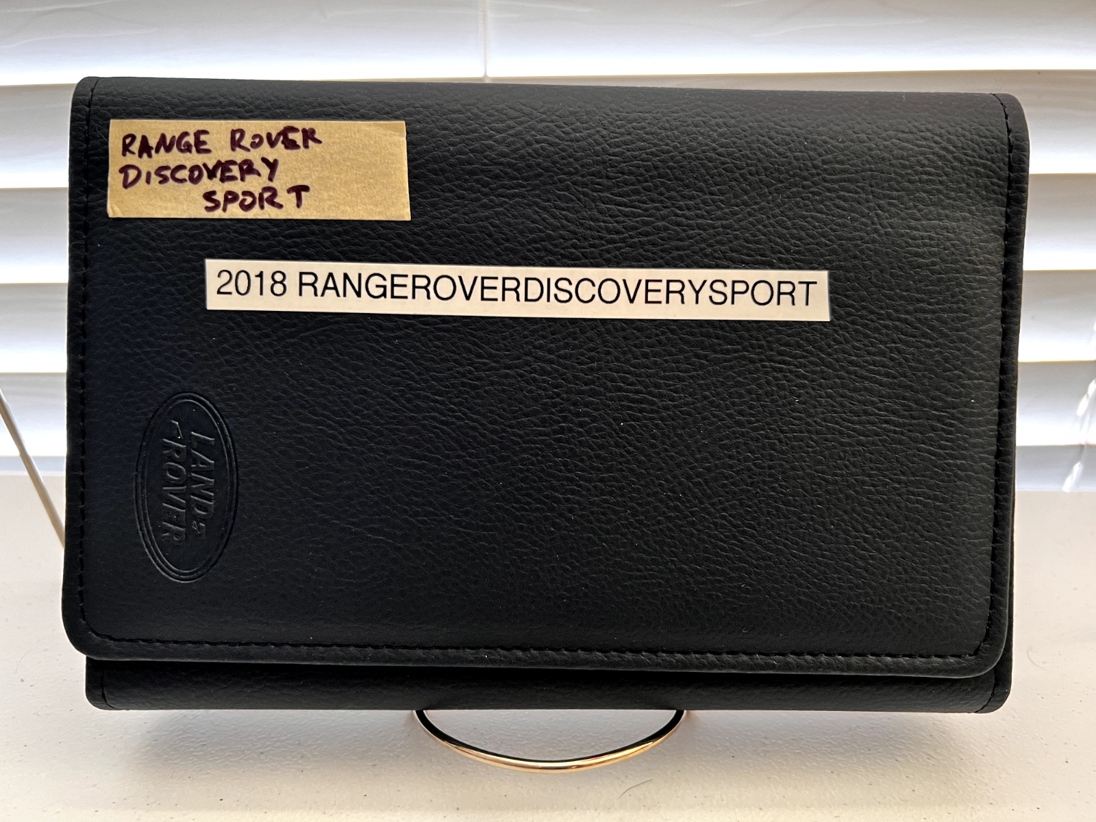 2018 Range Rover Discovery Sport OEM Owner's Manual with supplements and Case.