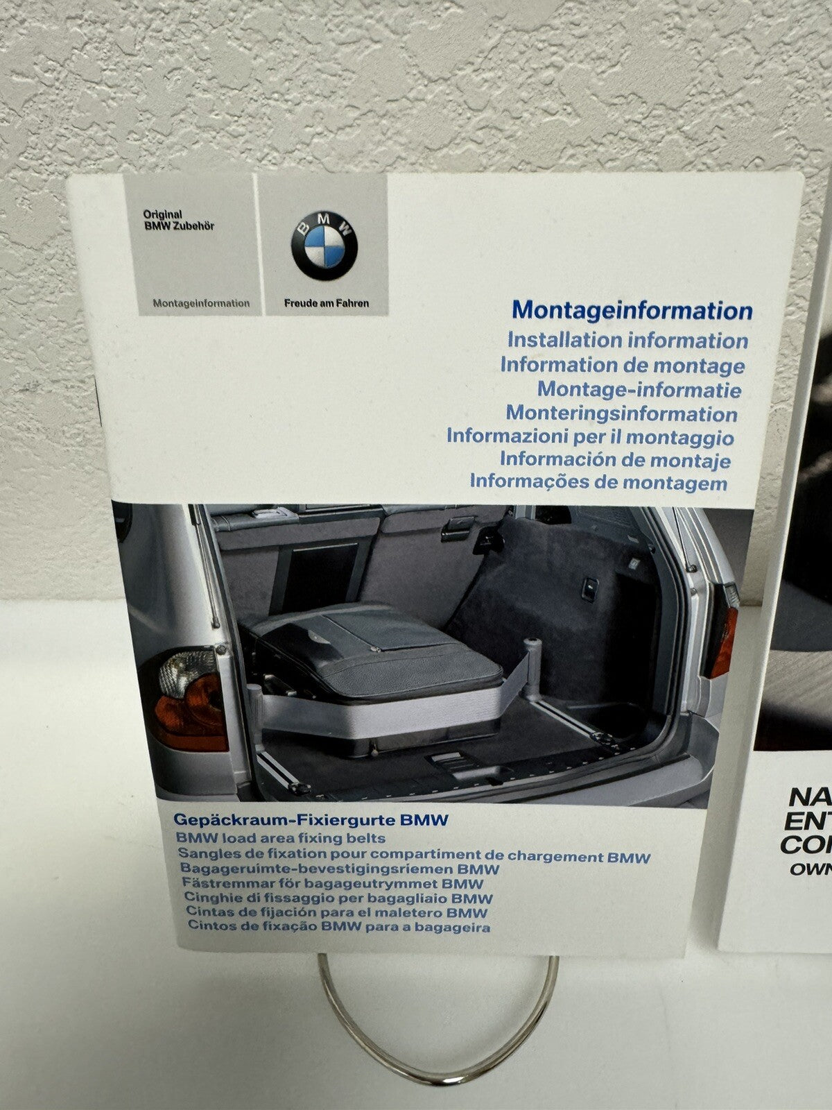 2013 BMW X3 Genuine OEM Owner's Manual Set w/Navigation Manual & BMW Case