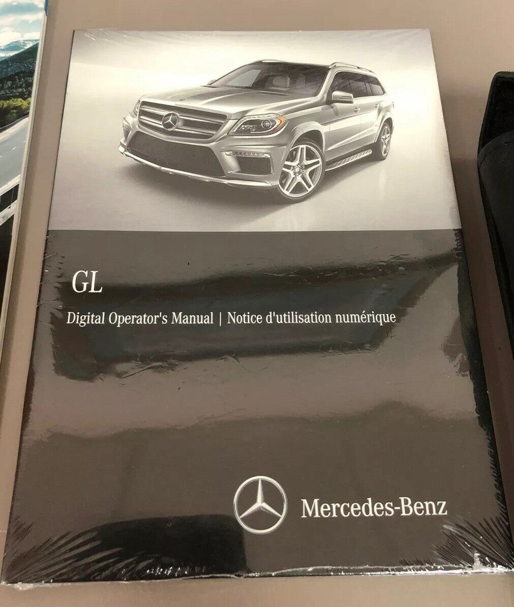 2016 Mercedes-Benz GL-Class Genuine OEM Owner's Manual Set w/Mercedes Case