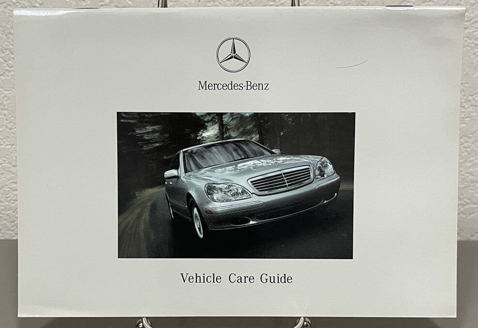2002 Mercedes-Benz C-Class C240 C320 C32AMG Genuine OEM Owners Manual Set w/Case