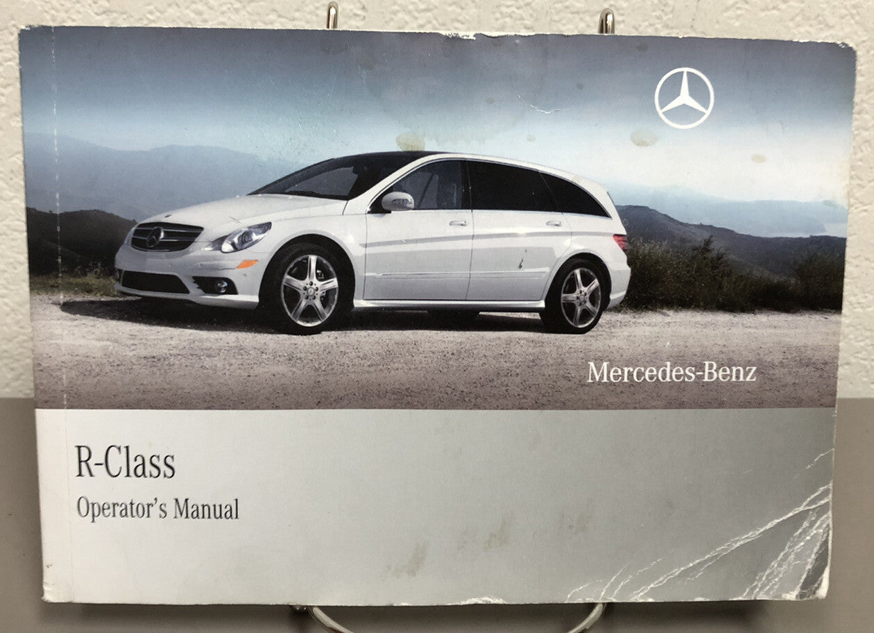 2009 Mercedes Benz R-Class R320 R350 AMG Genuine OEM Owner's Manual w/MBZ Case