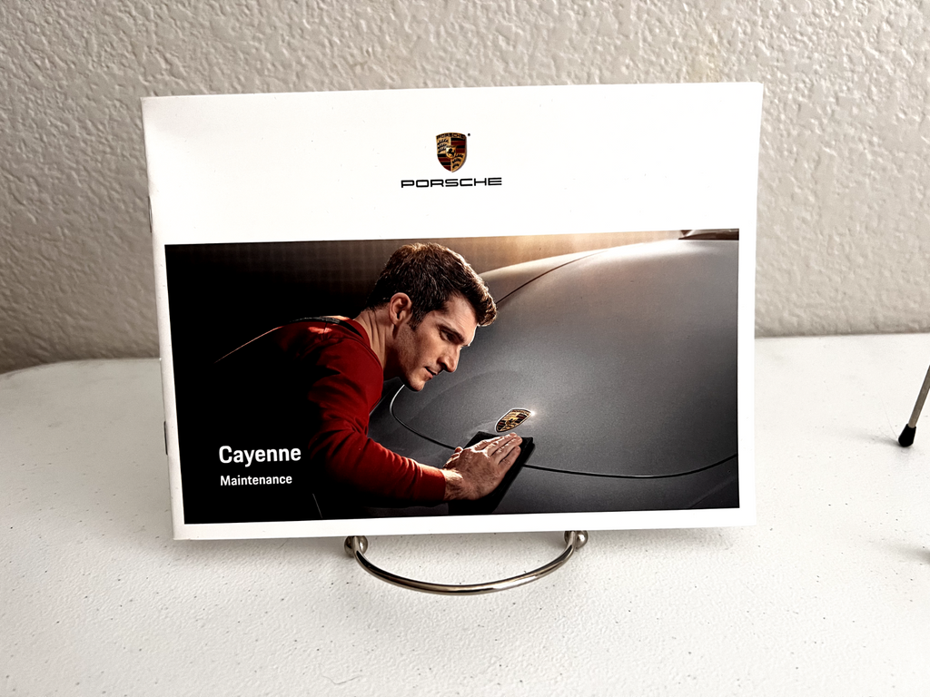2019 Porsche Cayenne OEM Owner's Manual w/ several supplementals and logo case.