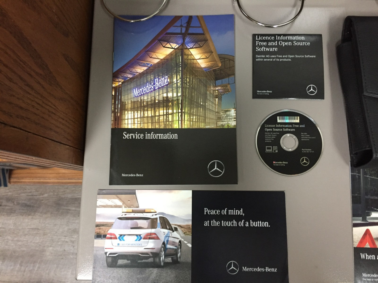2017 Mercedes-Benz C-Class Sedan Wagon Genuine OEM Owner's Manual Set w/Case