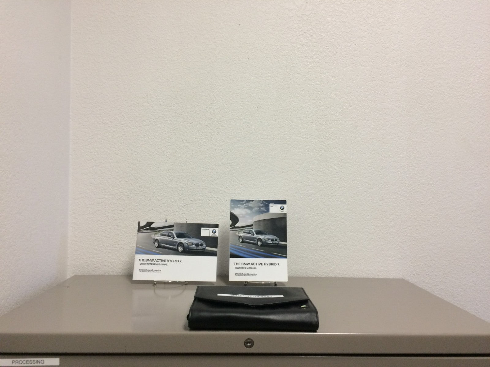 2012 BMW Active Hybrid 7 L OEM Owner's Manual set - Supplements still sealed!