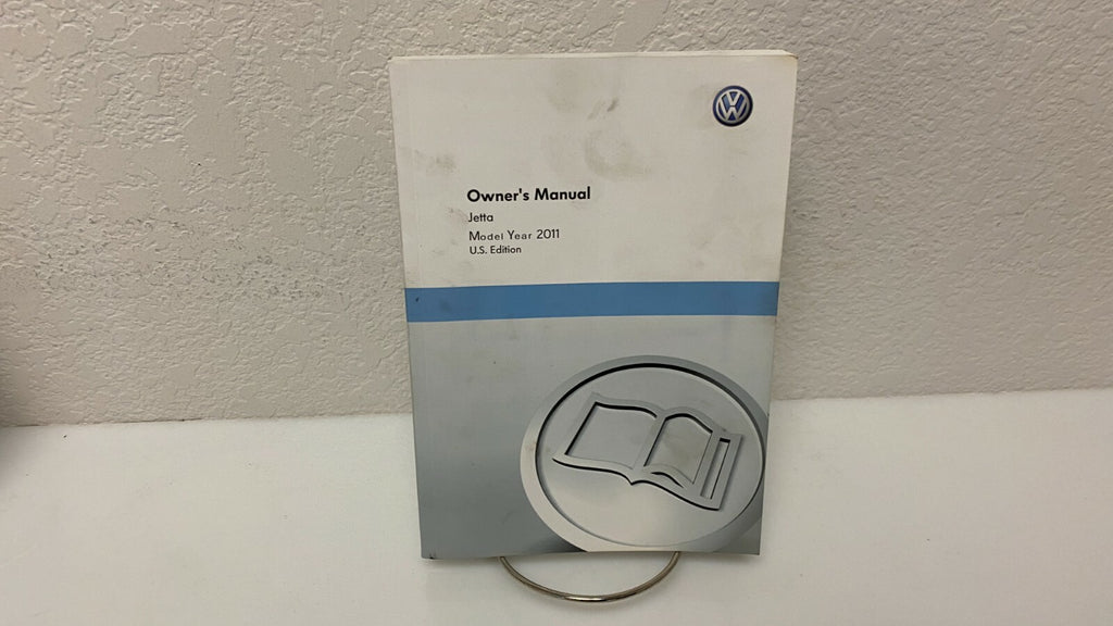 2011 Volkswagen VW Jetta Genuine OEM Owner's Manual Set w/Case Free Shipping!!!
