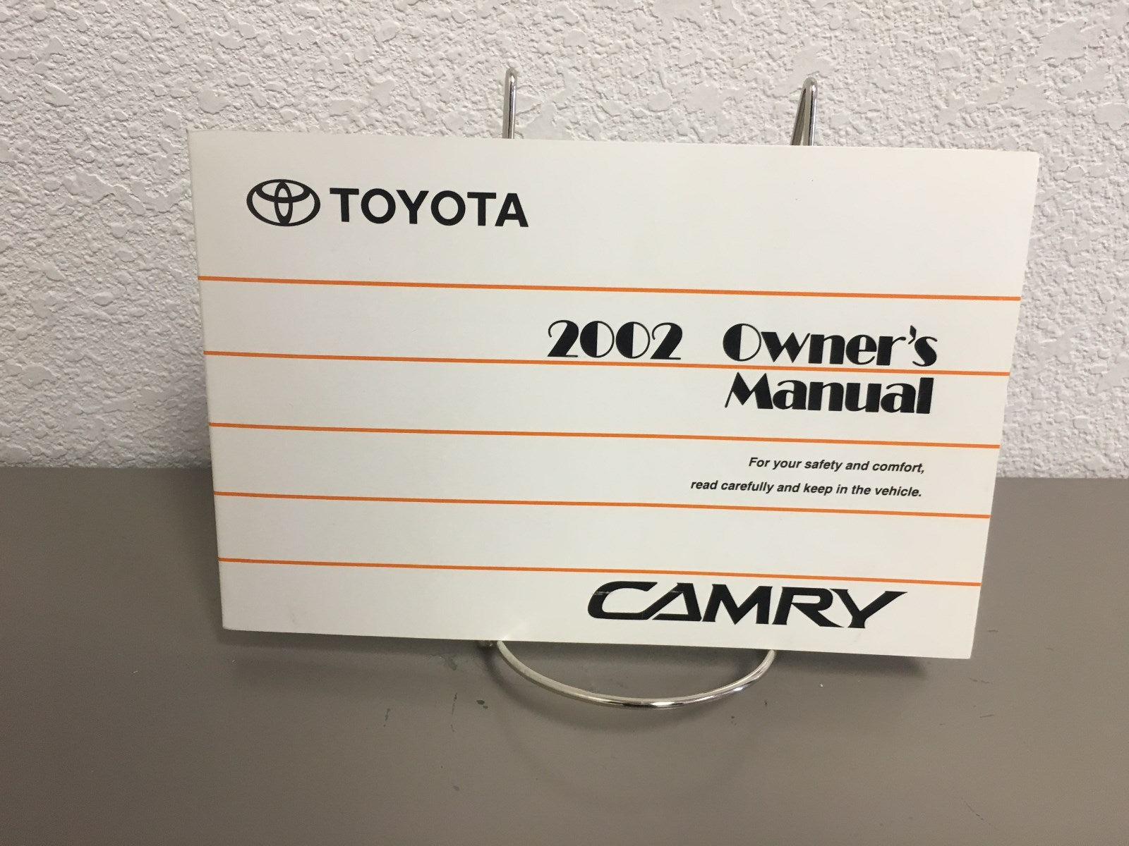 2002 Toyota Camry Genuine OEM Owner's Manual Set--Free Shipping!