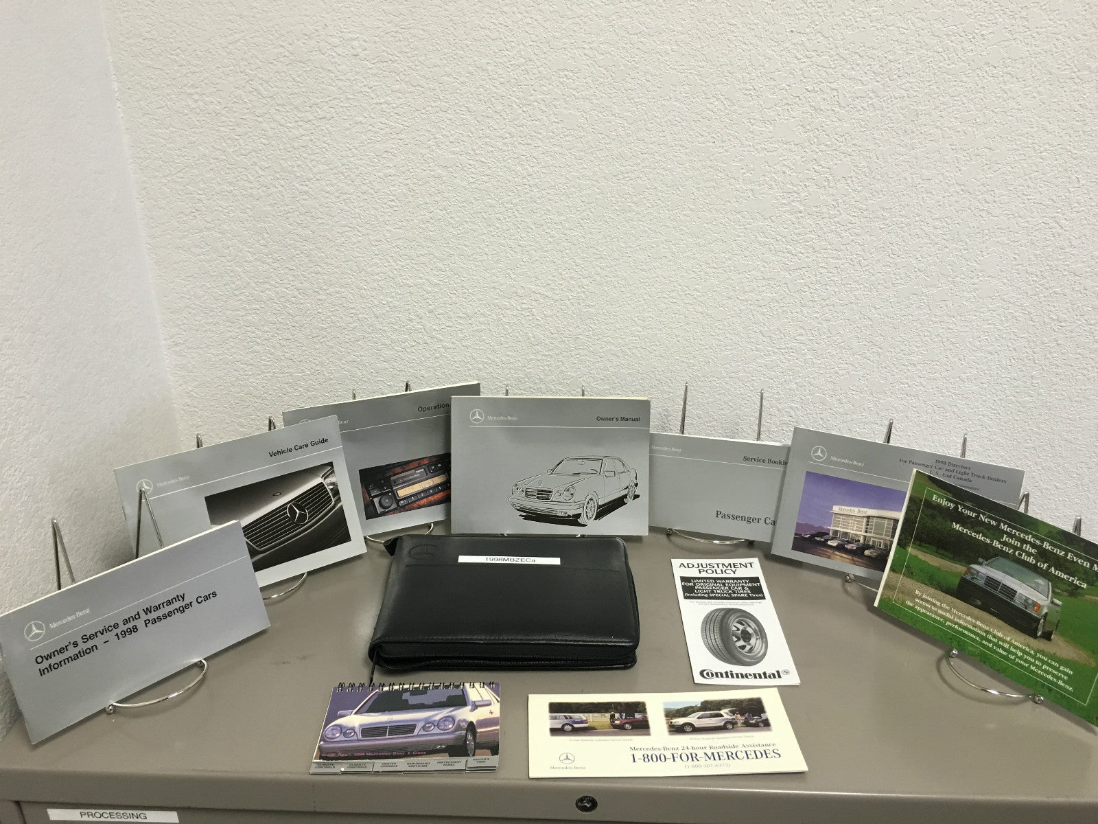 1998 Mercedes-Benz E-Class E300 Turbodiesel E320 E430 Factory Owner's Manual Set