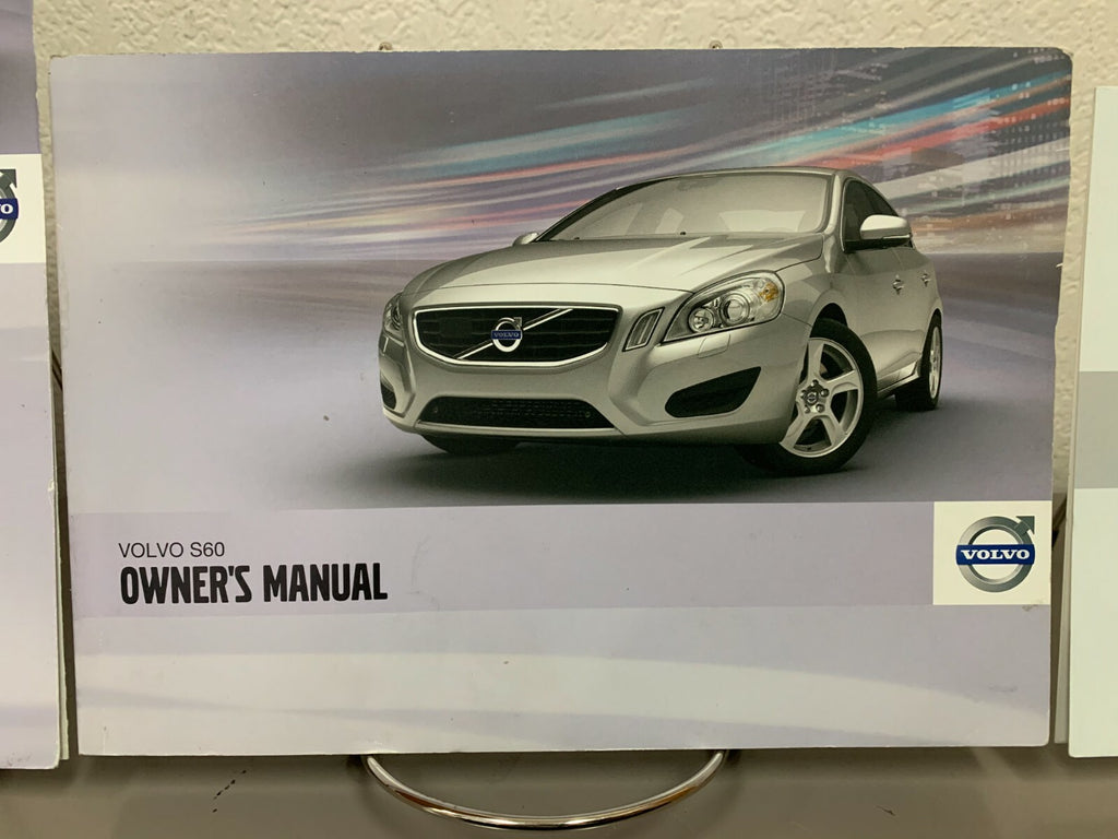 2012 Volvo S60 Genuine OEM Owner's Manual Set with Case--Free Shipping!