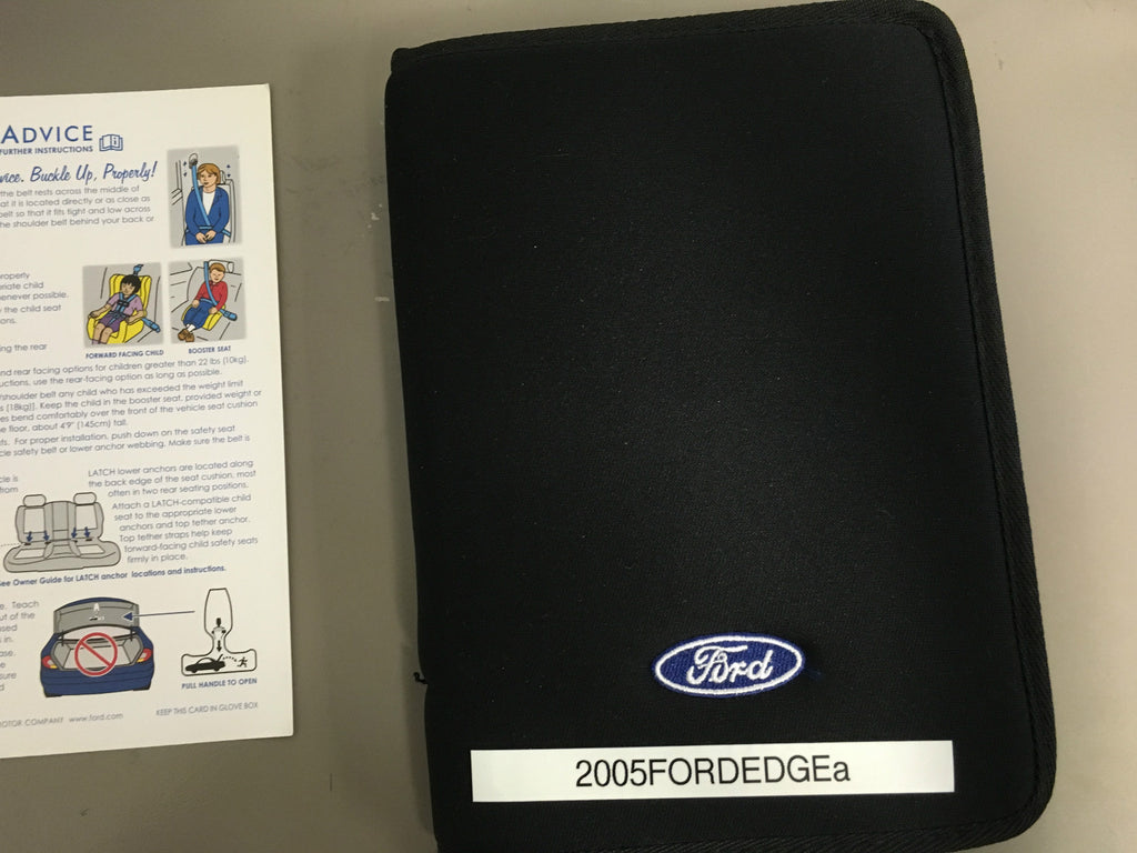 2008 Ford Edge Genuine OEM Owner's Manual Set with Case- Free shipping