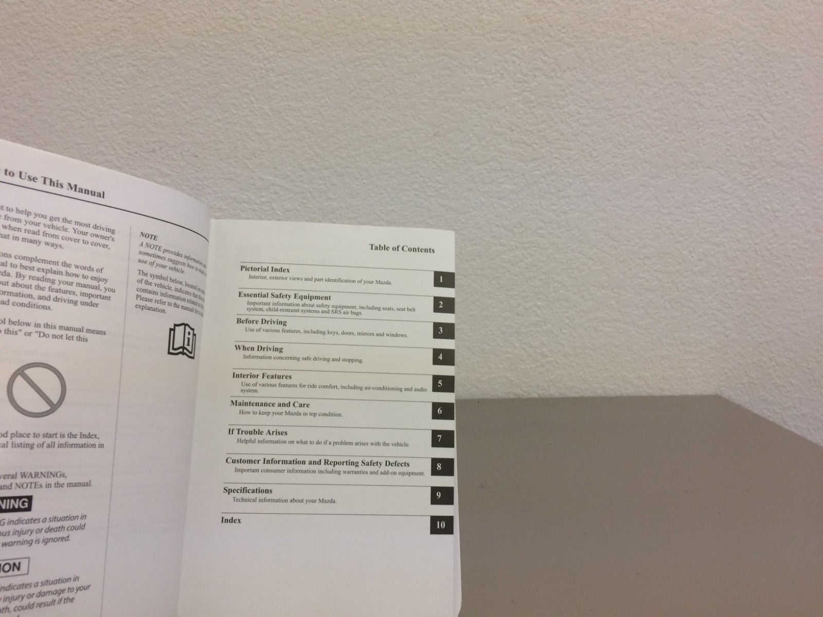 2015 Mazda 3 with Nav OEM Owner's Manual Set w/ Mazda 3 Case-Free Shipping!!!!!!