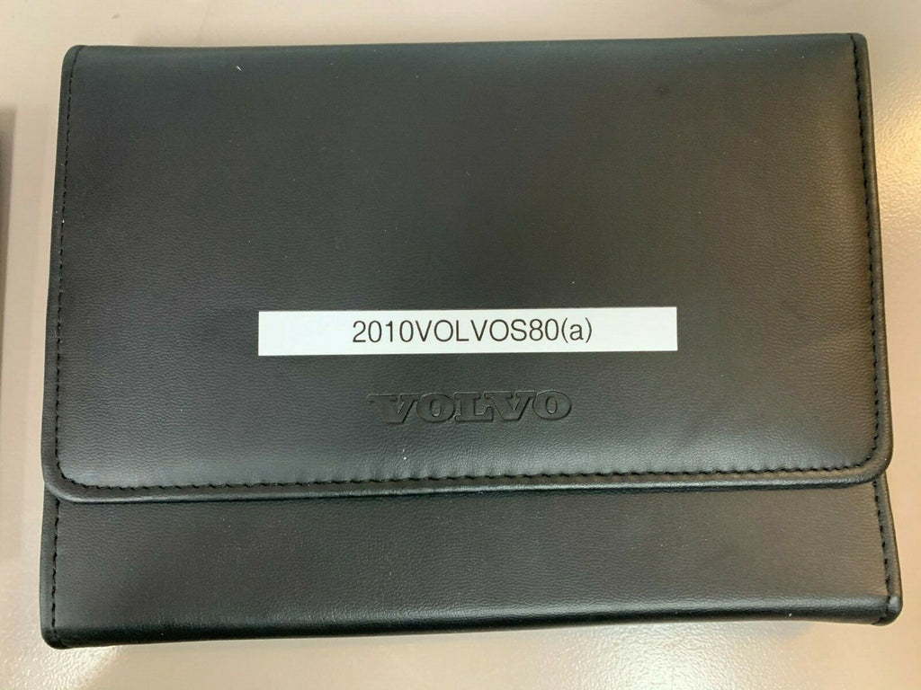 2010 Volvo S80 Genuine OEM Owner's Manual Set with Case--Free Shipping!
