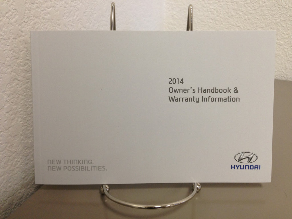 2014 Hyundai Accent OEM Owner's Manual w/ Supplements & Case