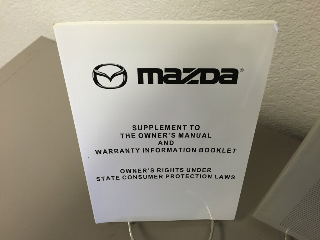 2004 Mazda Tribute Genuine OEM Owner's Manual Set w/Case--Fast Free Shipping
