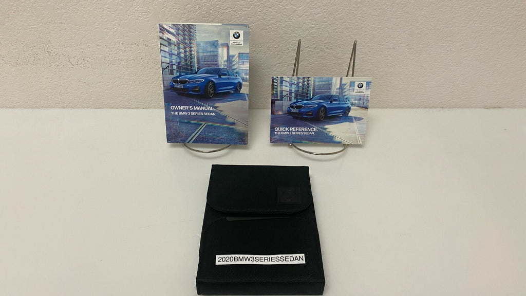 2020 BMW 3-Series Sedan OEM Owner's Manual 330i 340i xDrive 3 Series Limousine
